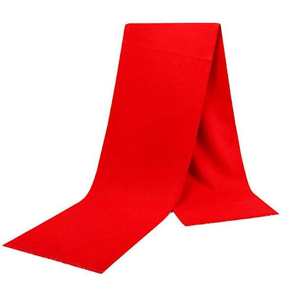 Enfärgad scarf för män Varm vinter tjock scarf