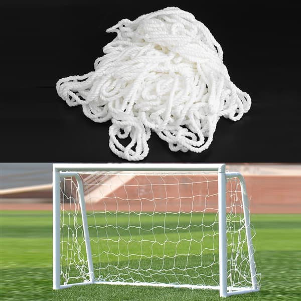 Fodboldmålnet af polypropylenfiber - 1,2 m x 0,8 m, perfekt til sportstræning