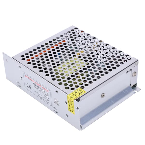 24V 5A Universell DC Strømforsyning for LED Strip CCTV