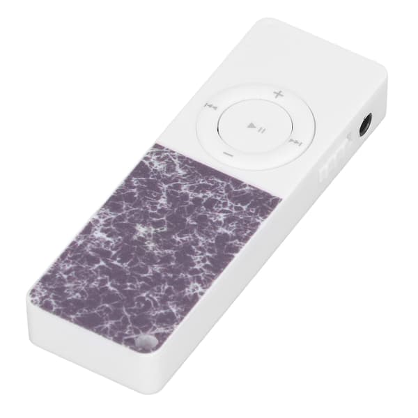 Slank Klassisk Multifunktionel HiFi Lossless MP3-afspiller Understøtter 64GB Sort
