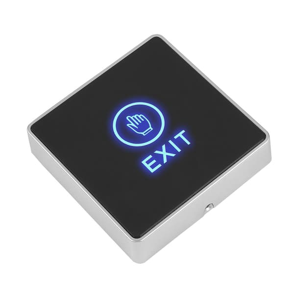 Dør Touch Exit Release Knap Switch Panel LED Lys til Dørkontrolsystem
