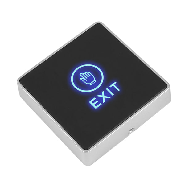 Dörr Touch Exit Release Knapp Strömbrytare Panel LED-ljus för Dörrkontrollsystem
