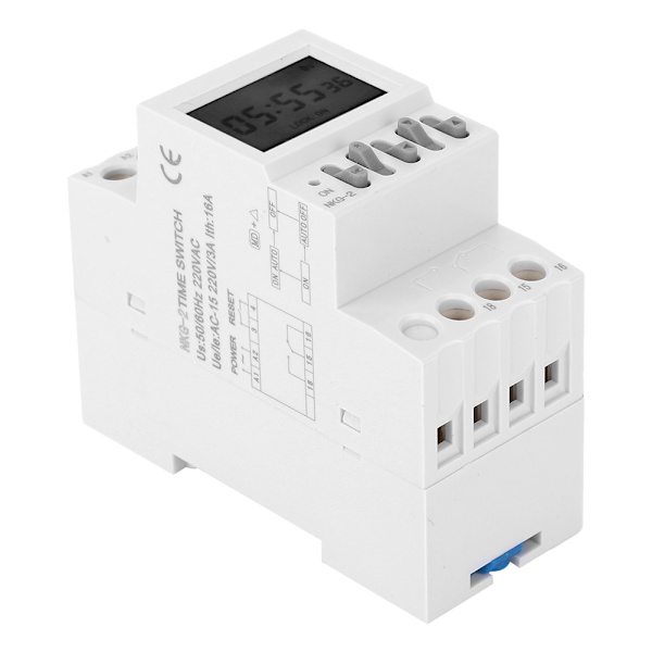 Skolklocka Timer Switch AC220V 3A Glidskena Typ