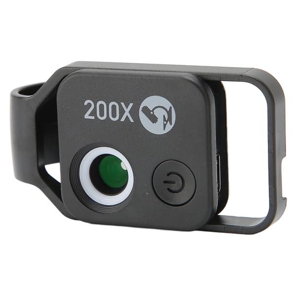 200X Universal Telefon Mikroskop Clip med CPL Linse til iPhone Android