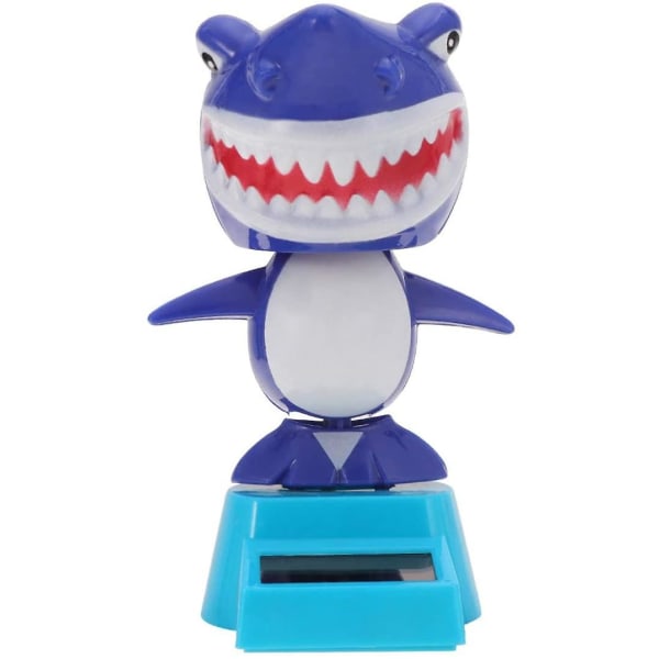 Cartoon Shark Creative Ornament (blå),