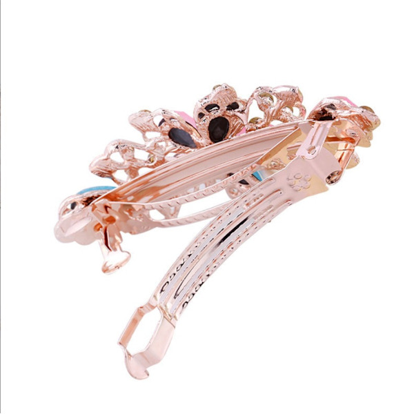 Bow rhinestone hestehale klip (afsnit 7)