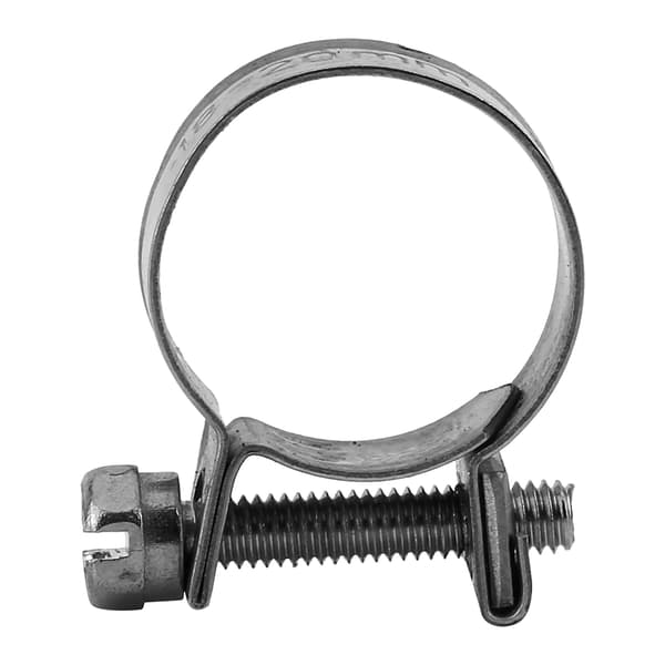 10 stk. Mini drivstoffslangeklemmer i rustfritt stål 6 mm til 20 mm Størrelse valgfritt