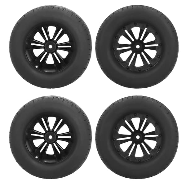 RC biltilbehør - 4 stk. 115 mm hjulfælgsdæk til ZD Racing 1/10 model