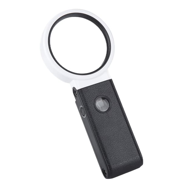 Sammenleggbart HD LED-forstørrelsesglass for observasjon og elektronikkreparasjon