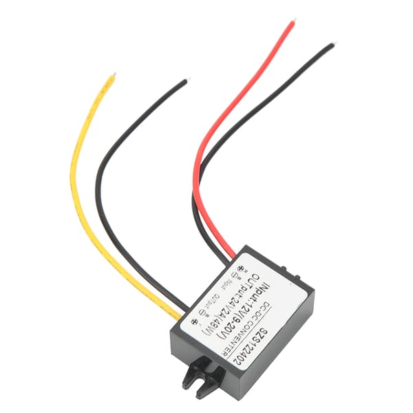 DC til DC Step Up Modul IP67 Vanntett PP-kasse Boost Spenningsomformer 12V 9-20V til 24V 2A