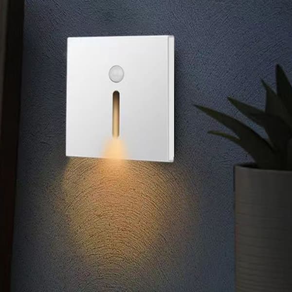LED Bevegelsessensor Nattlys ABS Lite Soverom Gang Hvit