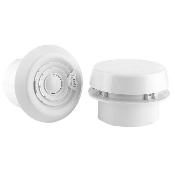 24V Loftventilator Luftkøling Ventilationsgitter til Autocamper Motorhome Campingvogn