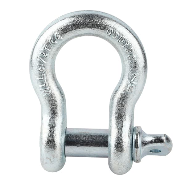 G209 Legerat Stål Kraftig Marin D-ring Schackel 6.5t 1ST