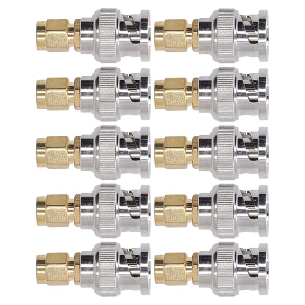 SMA Han til BNC Han Adapter - 10 Pak