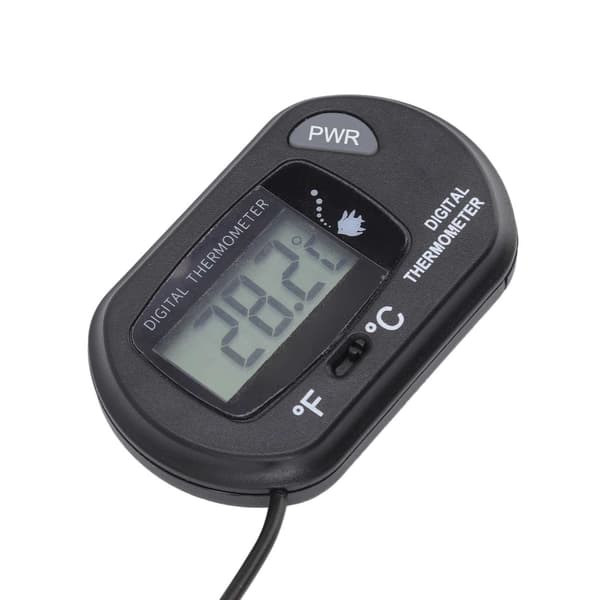 Multifunktionell Digital Akvarietermometer Hög Precision LCD-Display