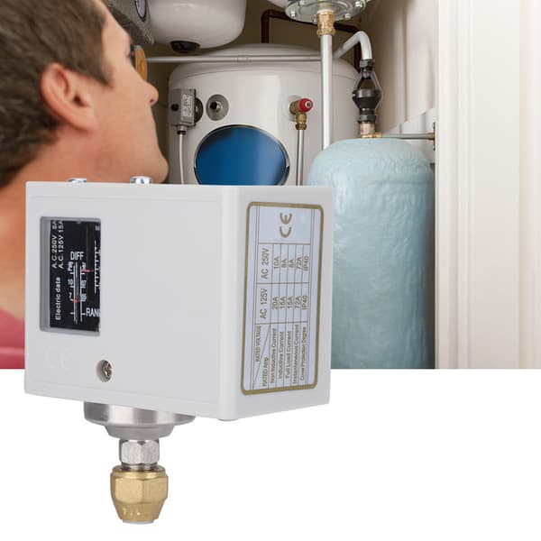 Elektronisk luftvandskompressor trykregulator