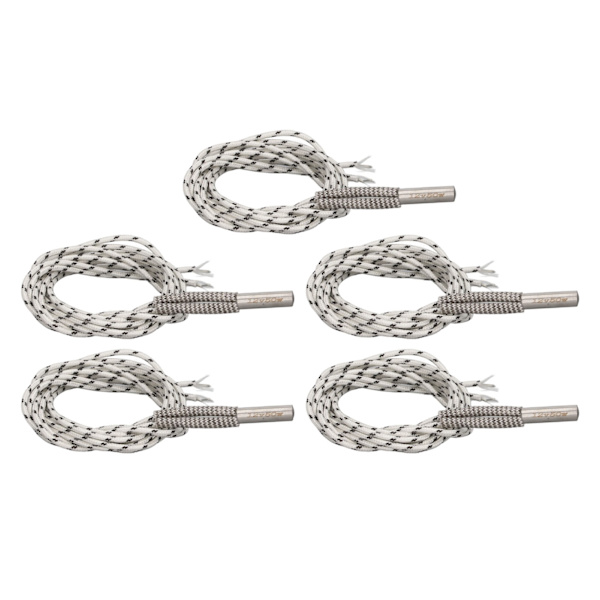 5 stk 50W rustfritt stål hode nikkel krom tråd 3D skriver varmeelement patron varmeapparat 1m/39.4in DC12V