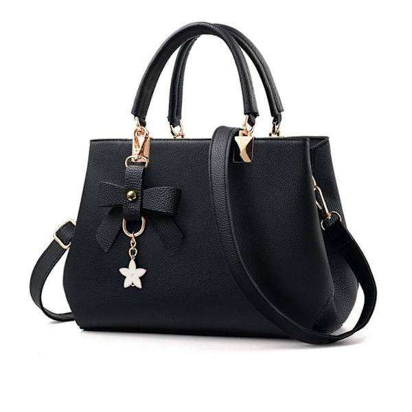 Butterfly One Shoulder Messenger Bag (musta)