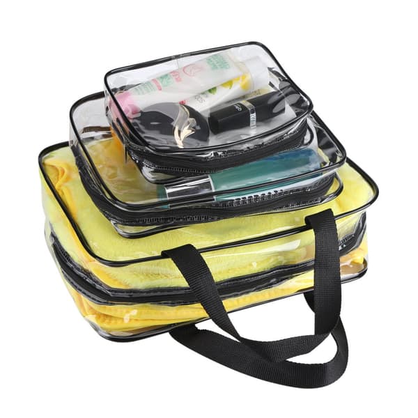 Vattentät Transparent Rese Necessär Kosmetik Organizer