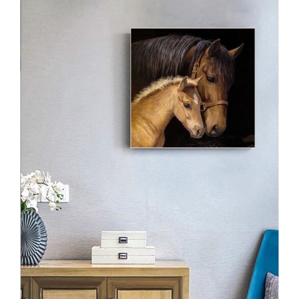 Magic Horse Diamond painting (30X30CM)