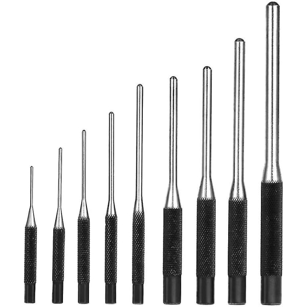 Set , jossa 9 tapinreikää tappien poistotyökalu käsityön korjaukseen (9 kpl)