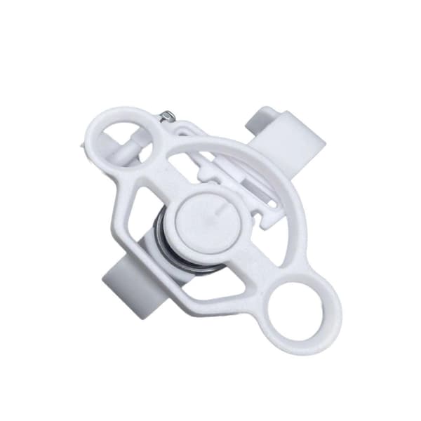 Spilltilbehør for Slim Controller Racing Game Wheel Controller Rattkontroller Erstatning Hvit Blanc