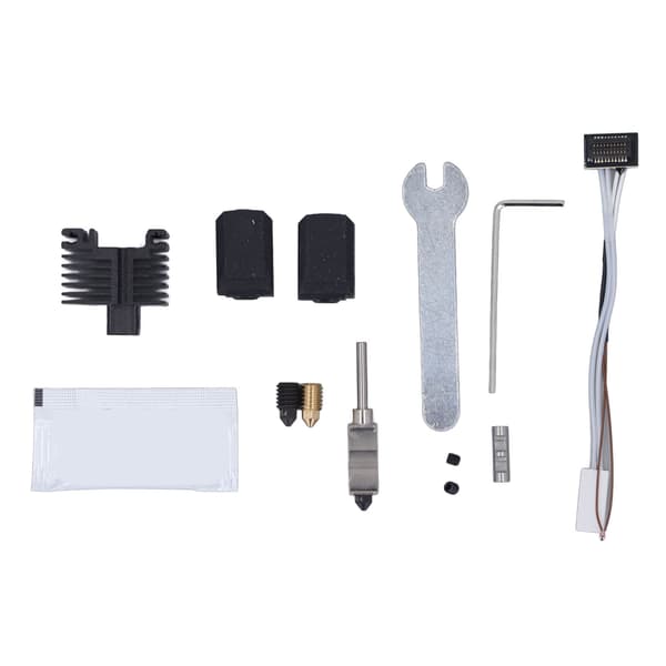 Herdet stål, avtakbart 3D-printer Hotend Ekstrudersett for Bambu Lab P1P P1S