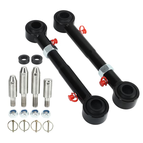 JKS Front Sway Bar Quick Disconnect System Rustfrit Stål Udskiftning til Jeep Wrangler JK 2007-2018