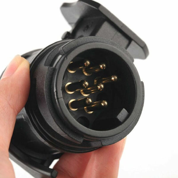 12V 13 Pin til 7 Pin Vandtæt Trailer Connector Bil Vandtæt Trailer Connector Socket Adapter