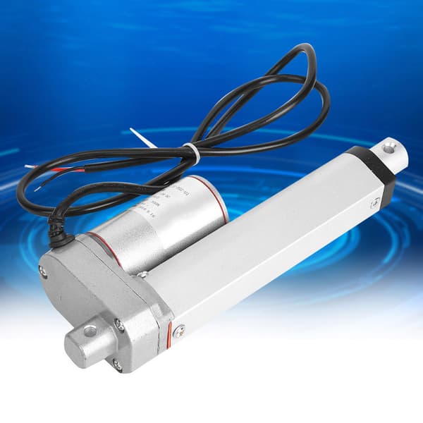 Elektrisk lineær aktuator 12VDC 300N 30mm/s IP45 50mm multifunktionel