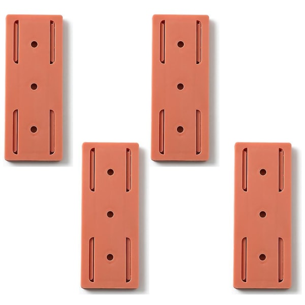 No Drill Extension Block Väggmonterad Fixator - Enkel att installera glidande design - För hem, kök