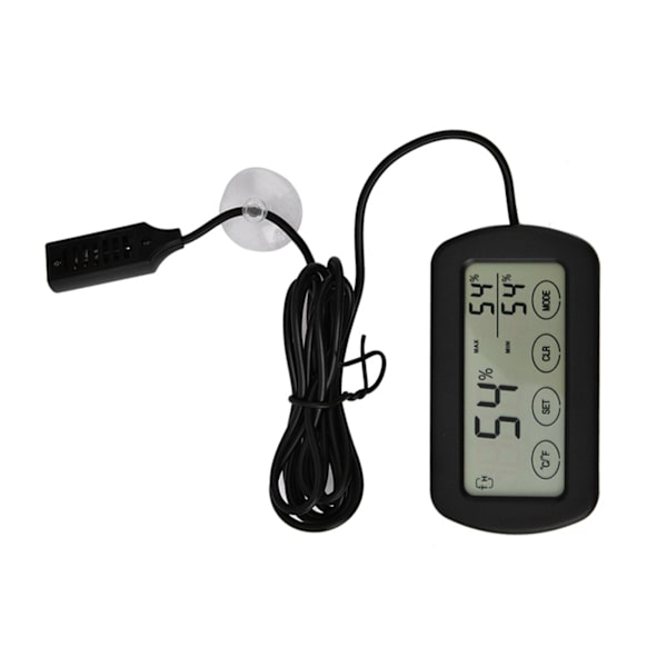 Digital LCD Reptil Ägg Inkubator Termometer Hygrometer