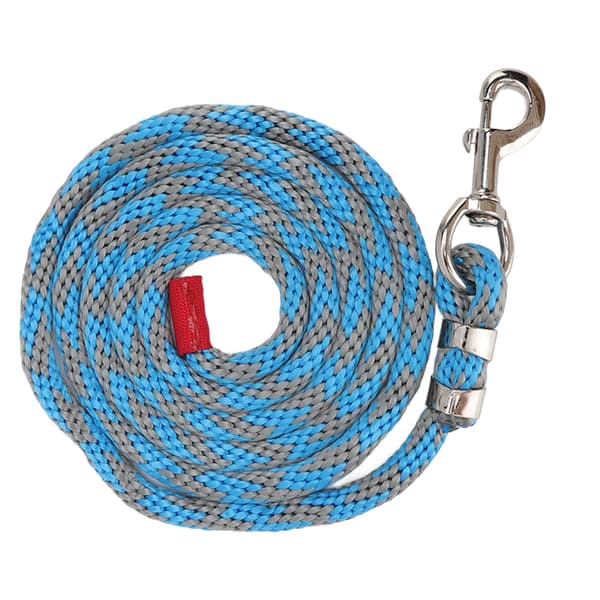 Kraftig Heste Lead Rope i Nylon, 2 meter Lang, Blå Grå Husdyr Træning