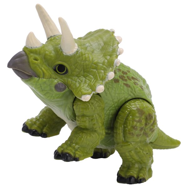 Jurassic Dinosaur -lelu PVC -malli Triceratops Solid Fun -simulaatio