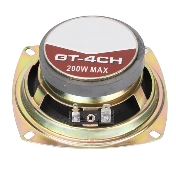 200W 4 tommer bilstereo koaksialhøjttaler 4 Ohm 60Hz 20KHz