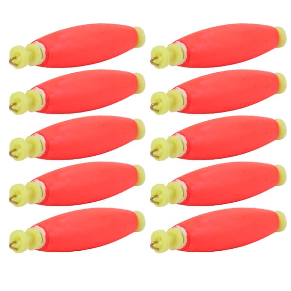 Multi-purpose Oval EVA Fishing Foam Spring Float Bobber (10st)