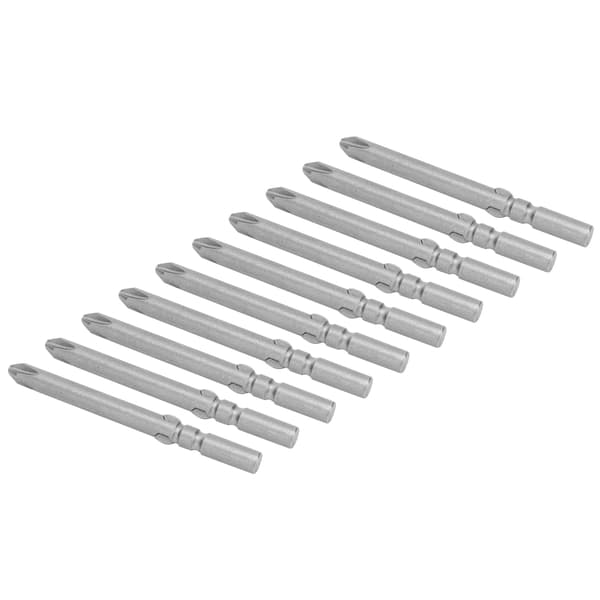 Magnetisk S2 Legerat Stål Phillips Skruvmejsel Set 10st 5mm