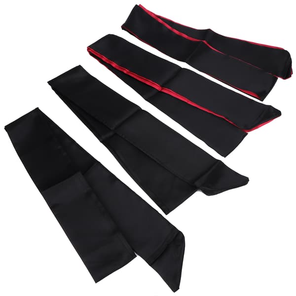 Silkeøye maske sett for Valentinsdag - 4 stykker, 150 cm