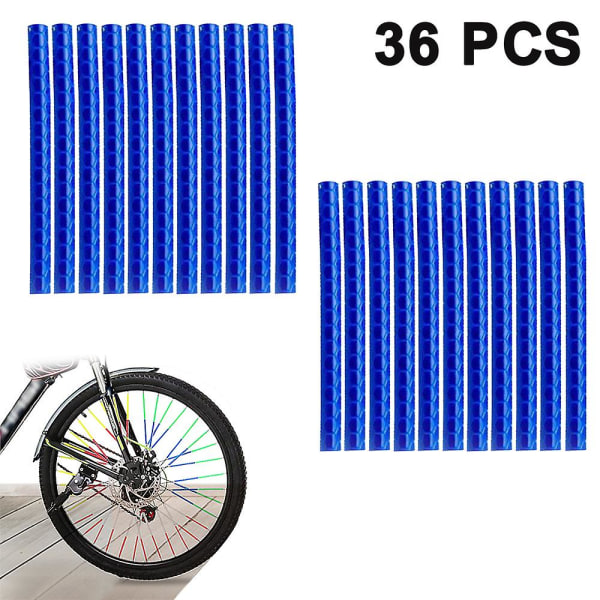 Cykel färgglada reflekterande ekrar
