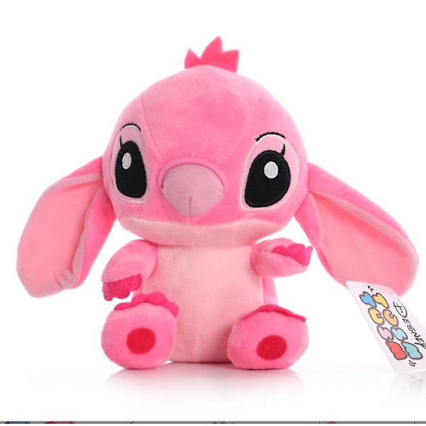 Stitch Plys legetøj Interstellar Baby Doll Rag Doll 8 tommer-1 pink