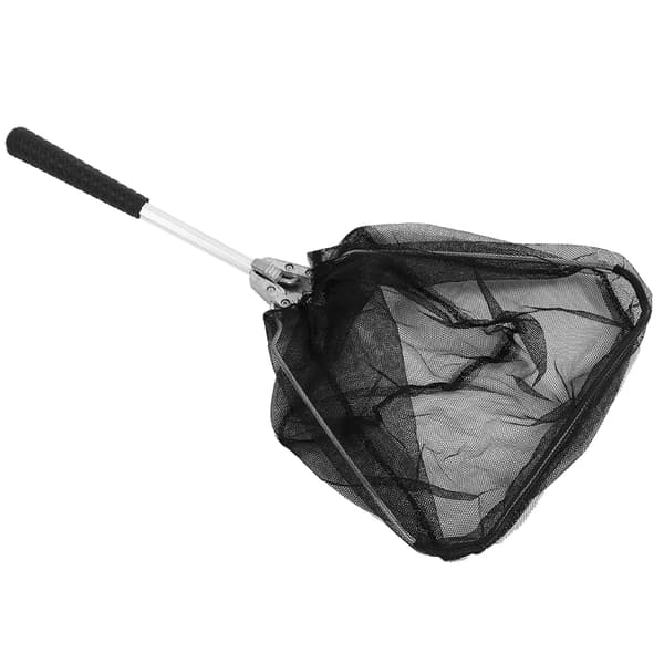 Triangel Mini Foldbar Dip Net i Aluminiumlegering til Fiskeriudstyr