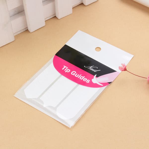 Fransk manicure Nail Art Tips Form Guide Sticker Negletilbehør