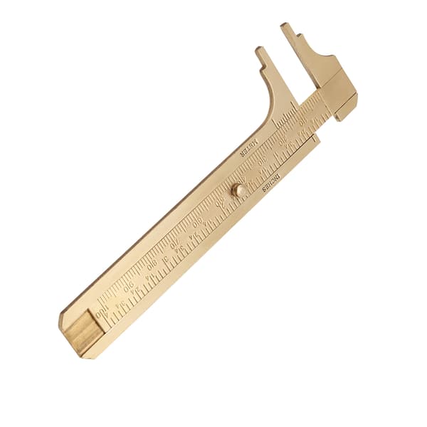 Messing Vernier Caliper 100mm Præcisionsmåleværktøj