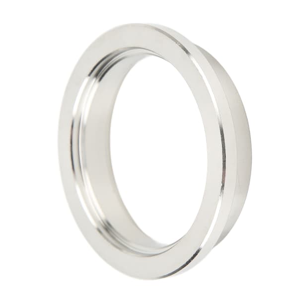 44mm rustfritt stål Avgasventil Outlet Flens Sølv Sirkulær Erstatning for Tial MV-R Eksosside