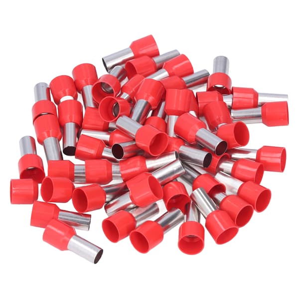 50 stk. isolerede krympeforbindelser EU-stil ledningsender 2 AWG E35-16