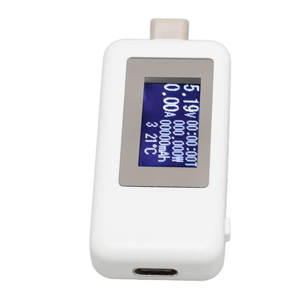 KWS 1802C USB C Digitalt Multimeter 0-5.1A 4-30V 0-155W 0-99 Timer Laboratorie Strømmåler