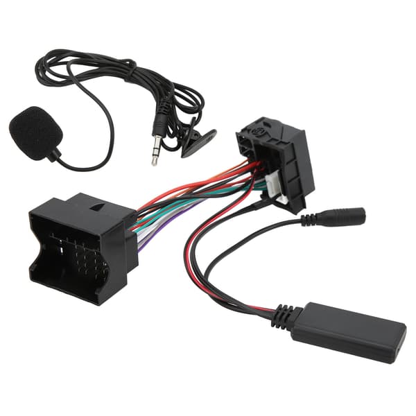 Bluetooth 5.0 AUX Autostereoadapterin korvaava RCD310 RCD510 RNS510 -malleille virtajohdolla