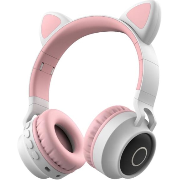 Cute Cat Ears Wireless Headset Cartoon Gaming Headset ashes