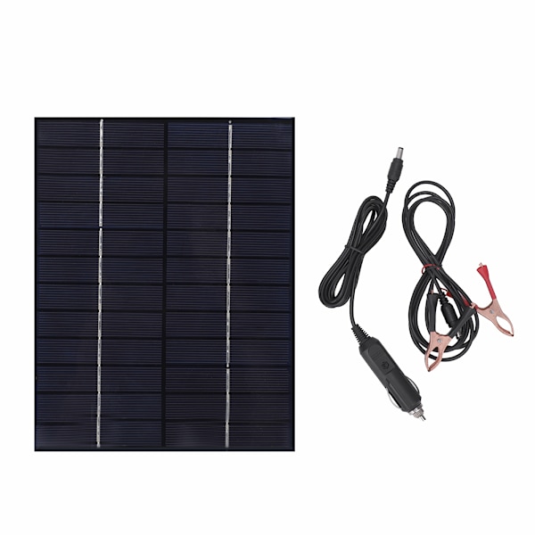 6.5W 12V 5V Bærbart solpanelmodul til mobil solcellebatteri biloplader