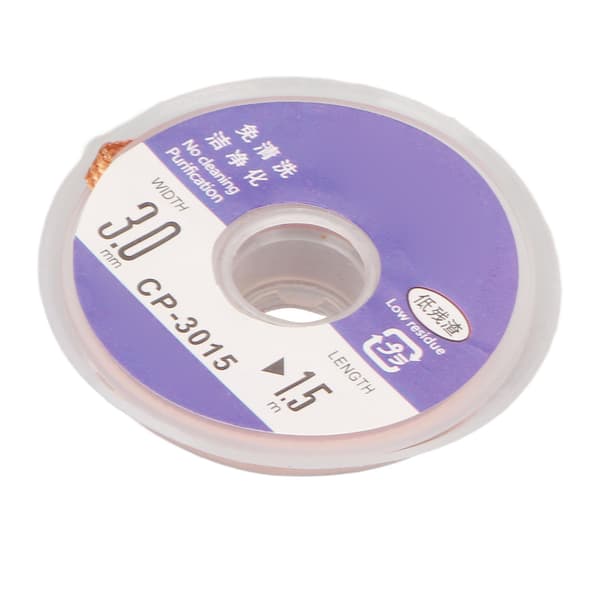 CP 3015 PCB 1.5m Lavrester Soft Braid Desoldering Wick